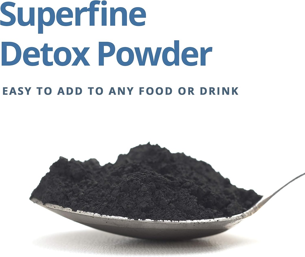 Charcoal House Detox and Cleanse USP Medical Grade Coconut Shell Activated Charcoal Powder - with High Adsorptive & Fast Acting Capacity - Powdered, Edible & Nutritional - 24 oz 5