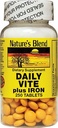 Daily Vite Plus Iron 250 Tabs 3