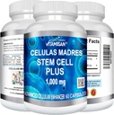 Celulas Madres 60 Capsules Vitamisan 1000 mg Aphanizomenon Flos-aquae Blue Green Algae AFA Stem Natural Cell 4