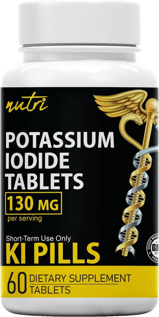 Nature's Fusions Potassium IodideTablets 130 mg - (60 Tablets) 2