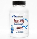 Royal Jelly Concentrate 1000mg // 100 Capsules // Pure // by PureControl Supplements 2