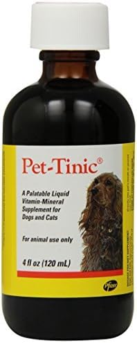 Pfizer Animal Pet-Tinic Vitamin-Mineral Supplement for Dogs and Cats, 4-Ounce by Pfizer Animal 2