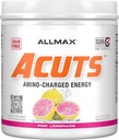ALLMAX Nutrition AMINOCUTS (ACUTS), Amino-Charged Energy Drink with Taurine, L-Carnitine, Green Coffee Bean Extract, Pink Lemonade, 30 Servings 2