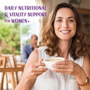 Bluebonnet Nutrition Ladies’ ONE 40+ Whole Food-Bed Multiple, Women Multivitamin for Women 40+, Soy-Free, Non-GMO, Gluten Free, 30 Vegetable Capsules, 30 Servings 4