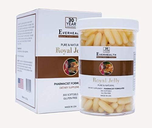 EVERHEALTH Royal Jelly 1000mg 300 Capsules Dietary Supplement 2