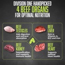 Divisionone Beef Organ Supplement - Primal Blend with Liver, Heart, Kidney, Beef Liver Supplement Grass Fed, Organ Meat Supplements for Humans, Non-GMO, 120 Caps. 3