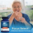 Focus Select AREDS2 Based Eye Vitamin-Mineral Supplement - AREDS2 Based Supplement for Eyes (360 ct. 180 Day Supply) - AREDS2 Based Low Zinc Formula - Eye Vision Supplement and Vitamin 5
