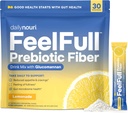 Daily Nouri FeelFull Prebiotic Fiber Drink Mix | Supports Natural Fullness, Appetite & Cravings Control, Gut & Metabolic Health | Oligofructose, Glucomannan & Chromium | 30 Stick Packs 2