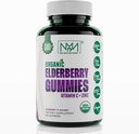 Organic Elderberry Gummies with Zinc and Vitamin C | Immune Boosting Sambucus Elderberry Rich in Antioxidants | Plant Based, Gluten Free, 60 Vegan Gummies 2