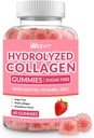 Collagen Gummies for Women, Hydrolyzed Collagen Peptides Gummies with Biotin, Collagen Supplements Gummy with Vitamin B12, C, D, Zinc for Hair Skin Nail 2