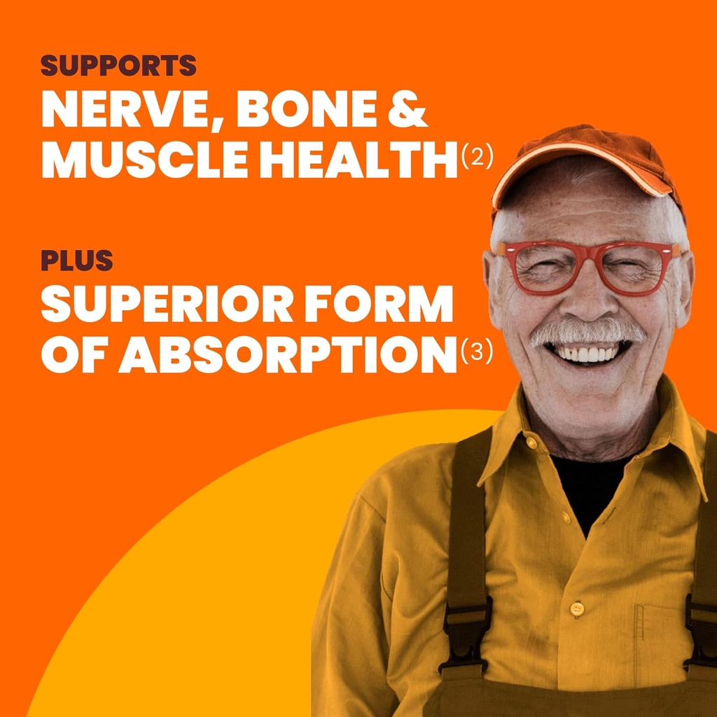 Sundown Magnesium Citrate Gummies, Raspberry Flavored, 60 Count 3