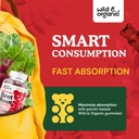 Wild & Organic Beet Root Gummies 12000 mg - Red Beets Supplements for Women and Men with Beetroot Powder - 60 Pectin-Based Chews 5