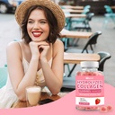 Collagen Gummies for Women, Hydrolyzed Collagen Peptides Gummies with Biotin, Collagen Supplements Gummy with Vitamin B12, C, D, Zinc for Hair Skin Nail 6
