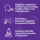 LifeSeasons Breathe-X with Immuni-T - Allergy & Sinus Relief Supplement - Supports Sinuses & Nasal Discomfort - Non-Drowsy & Fast-Acting - 180 Capsules 6