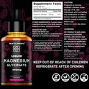 Liquid Magnesium Glycinate Supplement 500mg for Adults and Kids | Magnesium Glycinate Drops with Delicious Raspberry Flavor | High Absorption | Non-GMO | Gluten Free | Natural & Vegan 4
