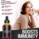 Liquid Magnesium Glycinate Supplement 500mg for Adults and Kids | Magnesium Glycinate Drops with Delicious Raspberry Flavor | High Absorption | Non-GMO | Gluten Free | Natural & Vegan 5