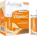 Vida Lifescience Aurora Nutrascience Mega Liposomal Glutathione, 750 mg, and Vitamin C, 3,000 mg, Immune Support and Antioxidant Bundle 4