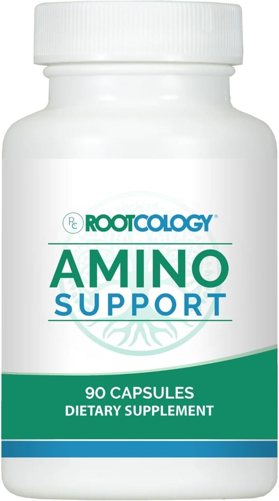 Rootcology by Dr. Izabella Wentz | Amino Support | Amino Acid Complex Capsules with L-Glutamine, Glycine & MSM | 90 Capsules 2