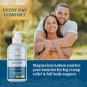 Magnesium Lotion and Magnesium Citrate Supplement | Full Body Magnesium Support for Body and Mind with 8 Fl Oz Topical Magnesium Plus 1 Month Supply Magnesium Complex Pills 4