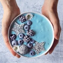 Organic Blue Spirulina Powder - 8oz - Odorless - from Blue Green Algae - Vegan, Non GMO, Gluten-Free, Dairy-Free - USDA Certified Natural Blue Coloring for Smoothies & Protein Drinks 6