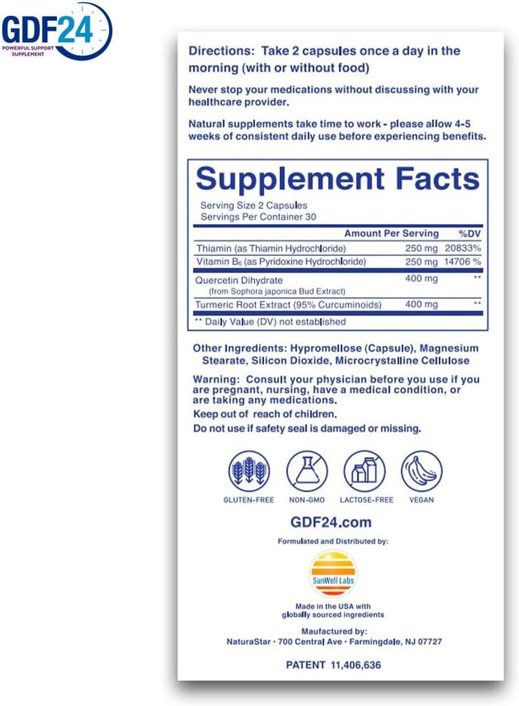 Powerful Support Supplement - Metabolism, Energy and Health Support - (60 Capsules) 4