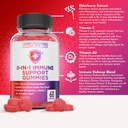 Atlantis Nutrition 8-in-1 Immune Support 60 Gummies + Sugar Free Keto Apple Cider Vinegar 60 Gummies 5