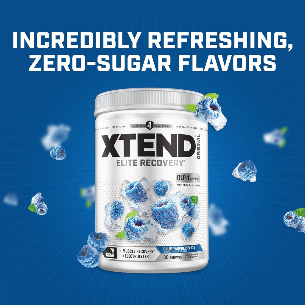 Xtend XTEND Original BCAA Powder 7g BCAA and 2.5g L-Glutamine, Sugar Free Post Workout Muscle Recovery Drink with Amino Acids for Men & Women, 30 Servings 6