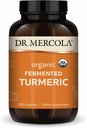 Dr. Mercola Organic Fermented Turmeric - 370 mg Fermented Turmeric - High-Bioavailability Curcuminoids - USDA Organic, Non-GMO, Gluten-Free & Soy-Free - 180 Capsules (90 Servings) 2