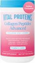 Vital Proteins Collagen Peptides Advanced, Hydrolyzed Peptides with Hyaluronic Acid and Vitamin C - Strawberry Lemon Flavor Powder, 10.5oz 2