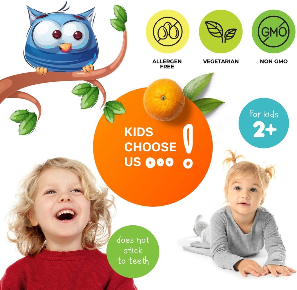 DR. MORITZ Kids Multivitamin Gummies - with Kids Vitamins A C D E B6 B12 Zinc & More- Complete Daily Support- Vegetarian & Non-GMO Multivitamins for Children (180 Count) 5