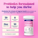 Enzymedica SubCulture Probiotics for Women's Vaginal & Urinary Health, 50 Billion CFU, Supports Immune + Digestive Health & Regularity, 30 Count 5
