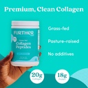 Further Food Unflavored Collagen Peptides Powder, Grass-Fed Pasture-Raised Hydrolyzed Type 1 & 3 Protein, Gut Health + Joint, Hair, Skin, Nails, Paleo Keto Sugar-Free 9.88 oz 4