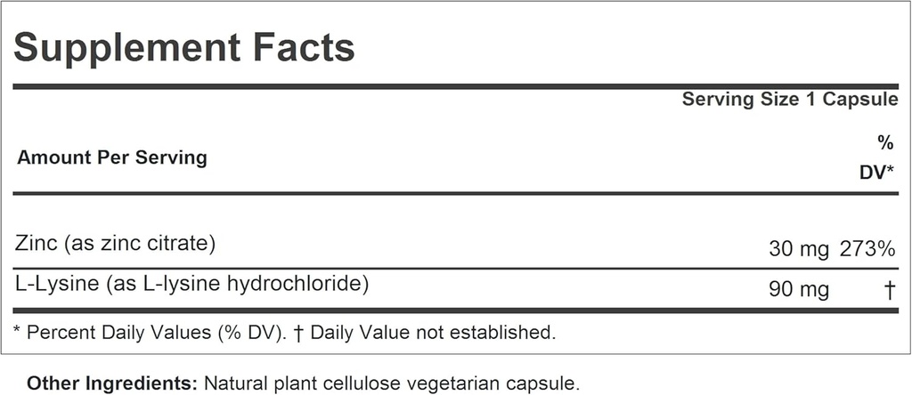 ANDREW LESSMAN Zinc 30mg - 60 Capsules - Highly absorbable Zinc Citrate. Supports Immune, Skeletal, Digestive and Skin Health. Small Easy to Swallow Capsules. No Additives 3