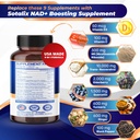 SOTALIX Supplement NAD+ Boosting All-in-1 Advanced Formula with NR, Resveratrol, Elderberry, Quercetin - Immune Booster, Overall Well-Being- USA Made & Tested (150 Count (Pack of 1)) 3