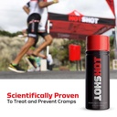 HOTSHOT Sports Shot Muscle Cramp Relief, All Natural Liquid Sports Drink, Scientifically Proven, for Leg and Night Cramps, Proudly NSF Certified for Sport, (Spicy Mango) (1.7 Fl Oz) (Pack of 6) 3