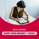 Om Mushroom Superfood Brain Fuel+ Gummies, 28 Servings, Raspberry Gummy Supplement with Lion’s Mane for Memory and Focus 4