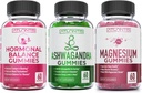 Atlantis Nutrition Hormonal Balance for Women & PMS Gummies + Ashwagandha Gummies + Magnesium Gummies 2