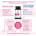 Women’s Essentials Comprehensive Daily Complete Multiple Vitamin, Mineral, and Organic Phytonutrients Complex by Dr. Ian Stern, (90 Capsules) 4