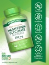 Nature's Truth Magnesium Glycinate 250mg | 60 Softgels | High Absorption | Non-GMO & Gluten Free Mineral Supplement 4