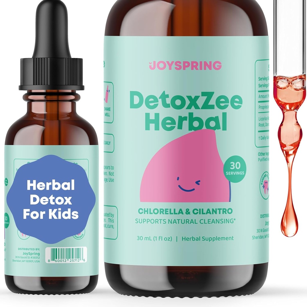 JoySpring Saffron Gummies and Herbal Detox and Cleanse for Kids 3