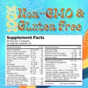 LUV Everyday™ Men's Multivitamin Men's Adult Formula Daily Nutritional Support with Iron Calcium KSM-66 Ashwaganda CoQ10 and Lycopene - Highly Bioavailable Non GMO Gluten Free Vegetarian - 60 Capsules 3