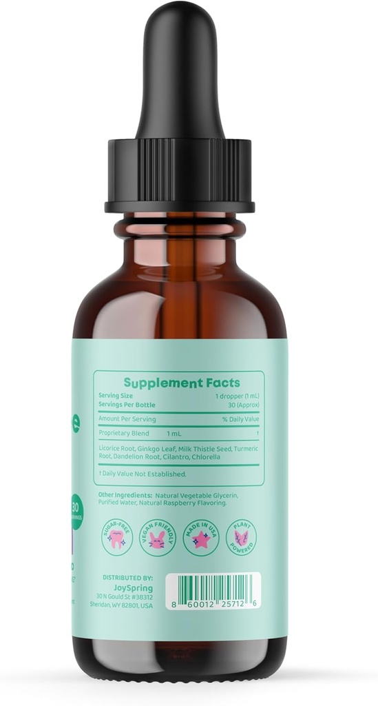 JoySpring Saffron Gummies and Herbal Detox and Cleanse for Kids 5