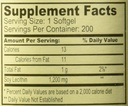 Lecithin (200 softgels) 3