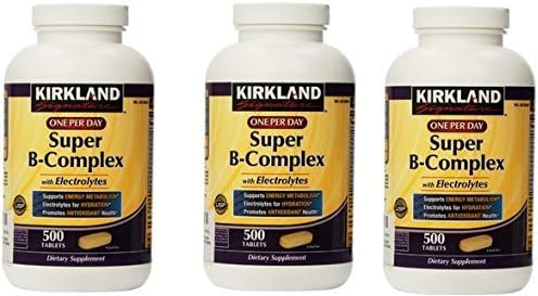 Kirkland Signature One Per Day Super B-Complex with Electrolytes,500 tablets 2