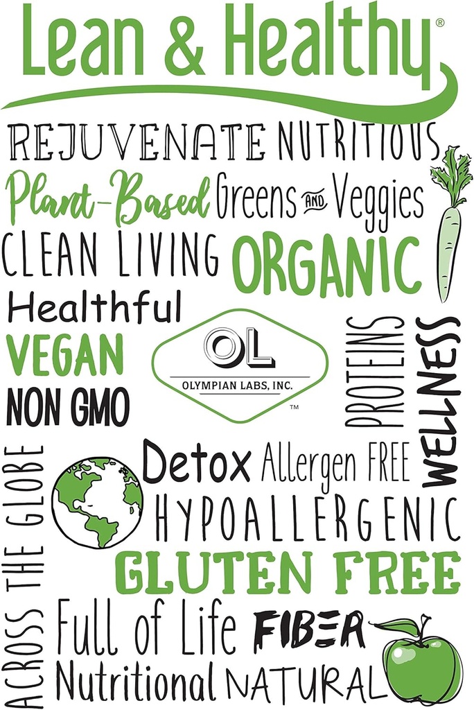 Olympian Labs Vanilla Pea Protein, 494 Grams, 13 Servings 6