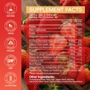 Magnesium Glycinate Gummies 600mg, Chewable Sugar Free Potassium Magnesium Gummies with Magnesium Glycinate, Vitamin D, B6 and CoQ10 for Sleep, Relaxation, Brain and Muscle, 60 Days Supply 3