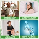 Magnesium Glycinate 400 mg - 120 Tablets - High Absorption, mag Supplement for Leg Cramps, Ease Muscles, Heart, Calm, Support Stress, Bone & Nerve Health, Magnesium Supplement, Made in USA, Vegan 4