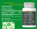 Magnesium Glycinate 400 mg - 120 Tablets - High Absorption, mag Supplement for Leg Cramps, Ease Muscles, Heart, Calm, Support Stress, Bone & Nerve Health, Magnesium Supplement, Made in USA, Vegan 6