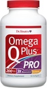 Dr. Sinatra Omega Q Plus PRO – Professional Strength Heart and Healthy Aging Support with 200 mg of CoQ10 and 90 mg of Resveratrol for Optimal Cellular Energy Production (90 softgels) 2