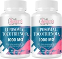 Liposomal Tocotrienols Supplement 1000mg, Vitamin E, Advanced Formula with 95% Delta-Tocotrienols & 5% Gamma-Tocotrienols - 60 Softgels (2 Bottles) 2